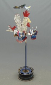 Whirligig by outsider artist V