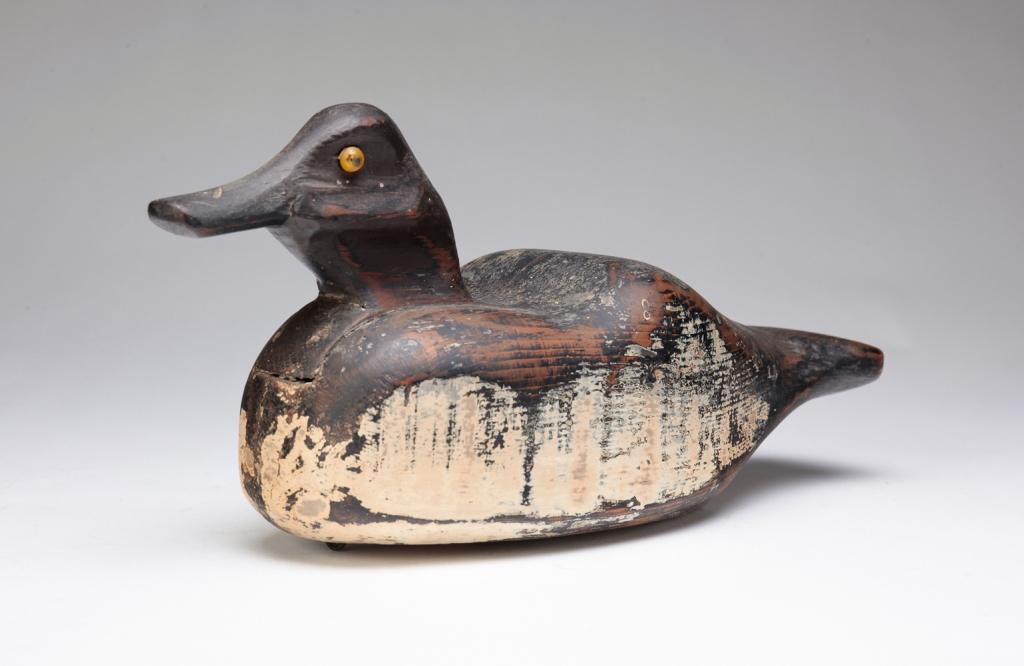 WHISTLER HUMPBACK DECOY BY FRANK