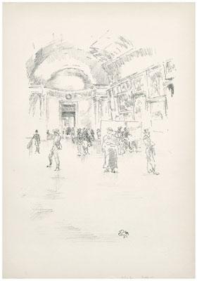 Whistler lithograph (James Abbott