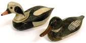 White and black painted wooden