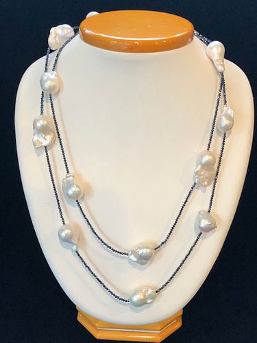 WHITE BAROQUE FRESH WATER PEARL