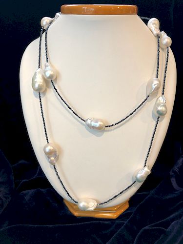 WHITE BAROQUE FRESH WATER PEARL
