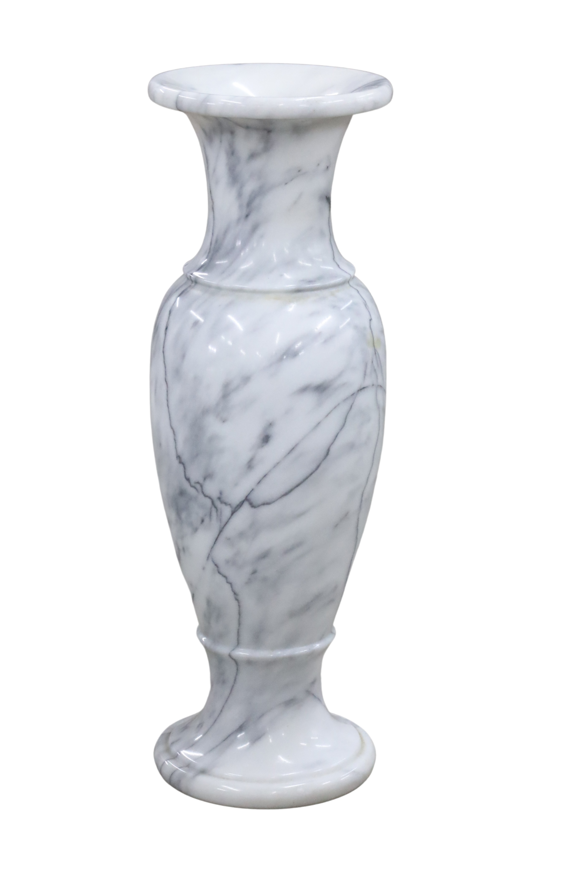WHITE CARRERA MARBLE VASE White