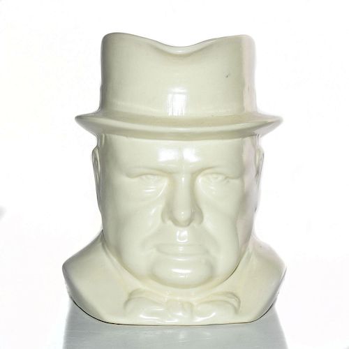 WHITE CHARACTER JUG, WINSTON