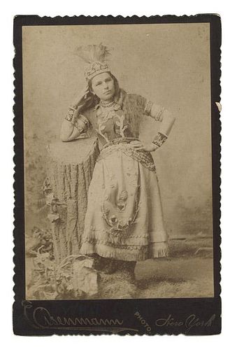 WHITE FAWN. NATIVE AMERICAN WOMAN