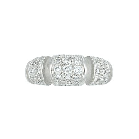 White Gold and Diamond Bombe