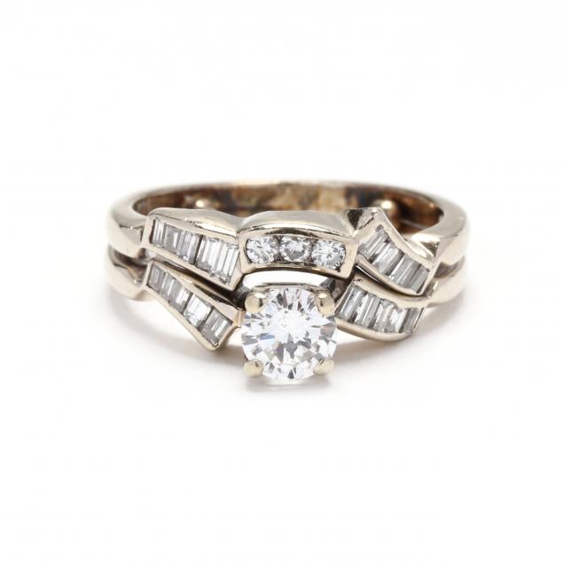 WHITE GOLD AND DIAMOND WEDDING
