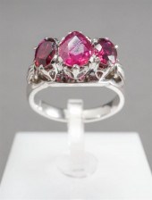 WHITE-GOLD AND RUBELLITE TOURM