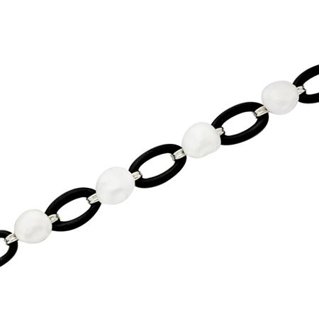 White Gold, Black Onyx and