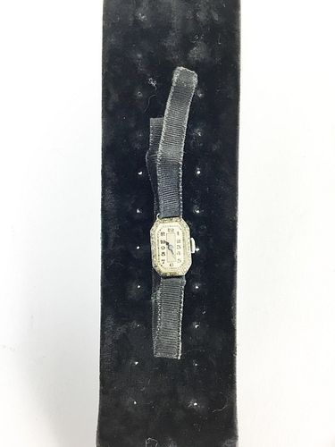 WHITE GOLD LADIES WATCH18 Karat