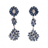 WHITE GOLD, SAPPHIRE, AND DIAM