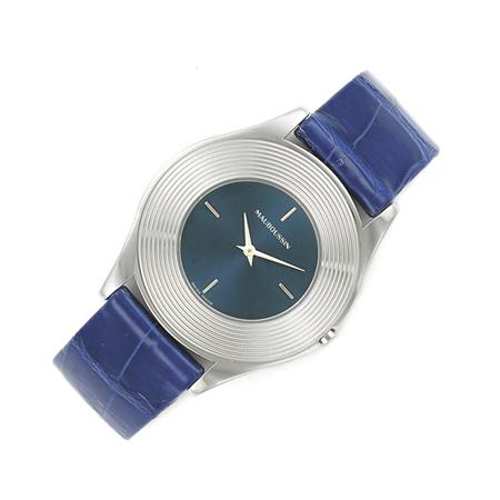 White Gold Wristwatch, Mauboussin