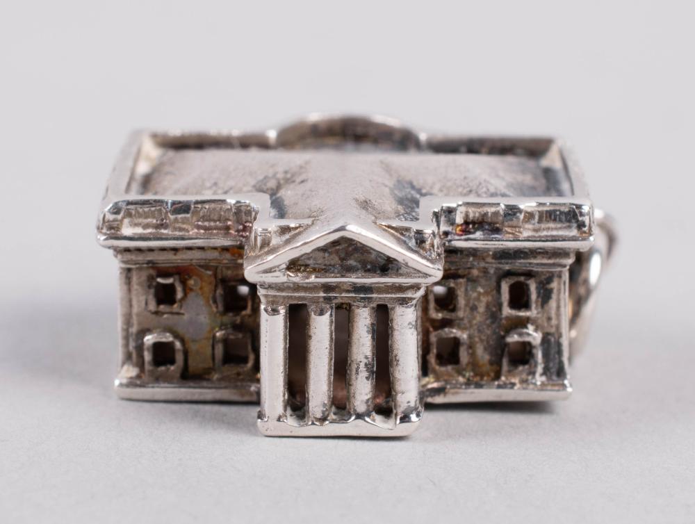 WHITE HOUSE SILVER CHARM, GIFT FROM