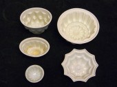 White ironstone china molds  f
