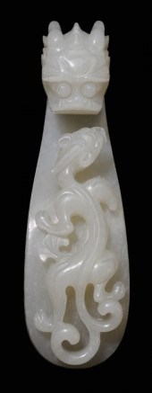 White Jade Belt Hook Chinese,