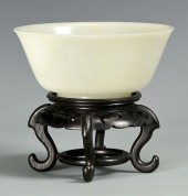 WHITE JADE BOWL, CH'IEN LUNGCh