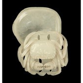 WHITE JADE 'CRAB' SEAL PASTE B