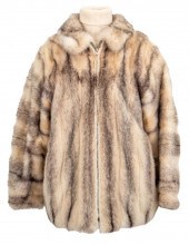 WHITE MINK FUR JACKET White mi