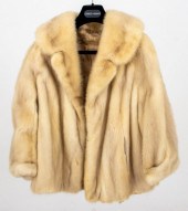 WHITE MINK FUR JACKET White Mi