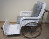 WHITE PAINTED WICKER 'BOARDWAL