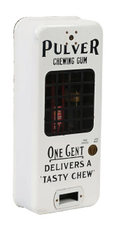 WHITE PORCELAIN PULVER TAB GUM
