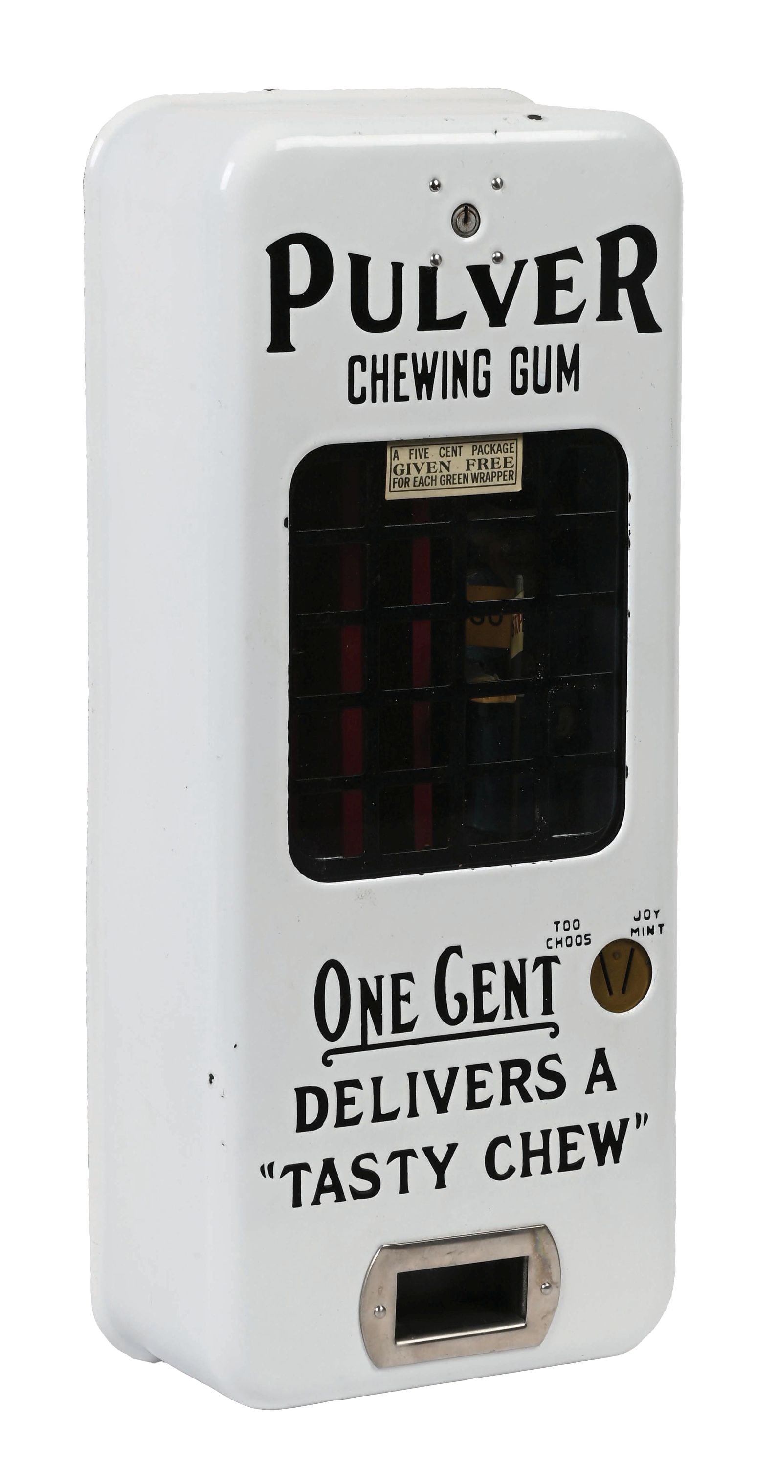WHITE PORCELAIN PULVER TAB GUM