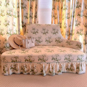 WHITE ROSE UPHOLSTERED PETITE