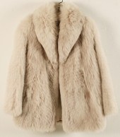 WHITE SHADOW FOX NATURAL FUR J