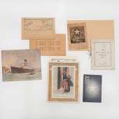WHITE STAR LINE STEAMSHIP PAPE