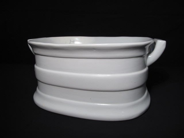 White Victorian style porcelain