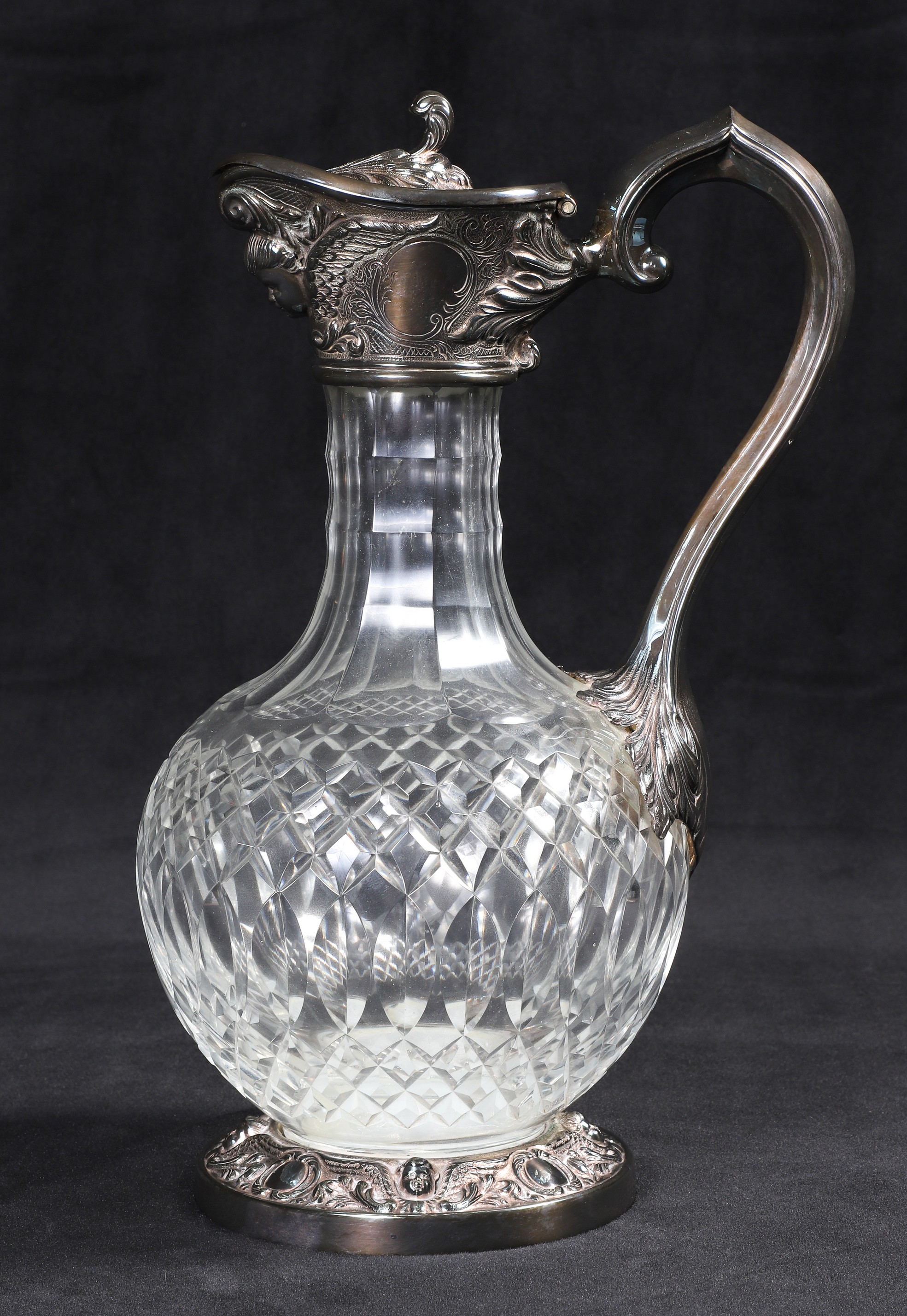 Whitehill silver mounted claret