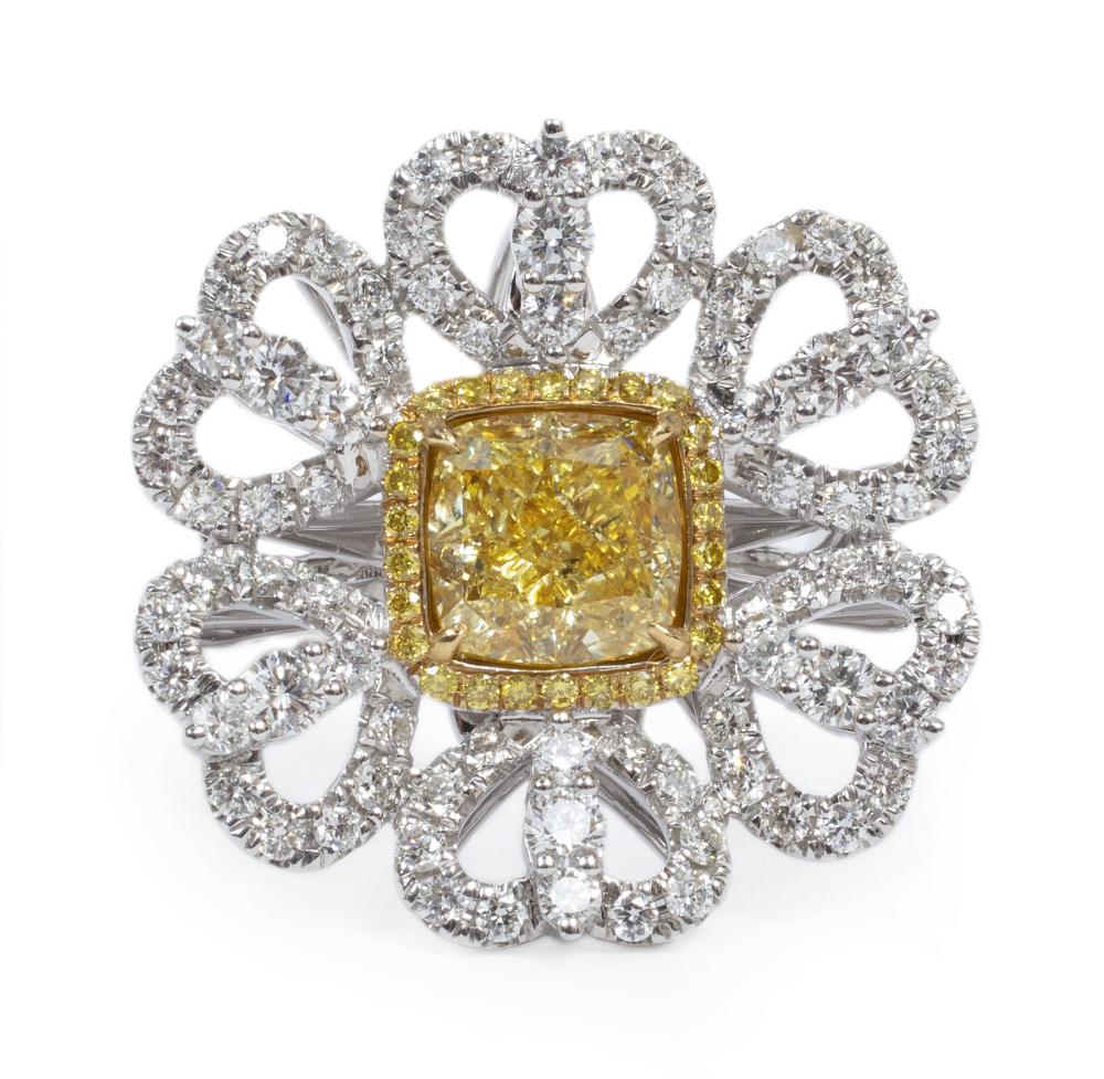 WHITEM YELLOW GOLD, YELLOW DIAMOND,