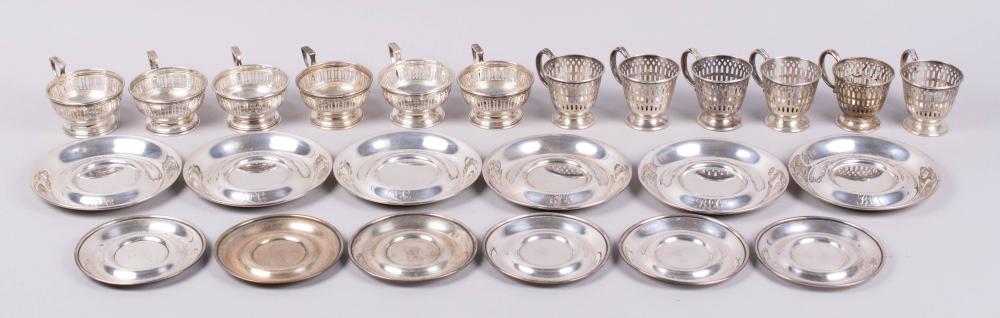 WHITING AND GORHAM PIERCED CUPS AND