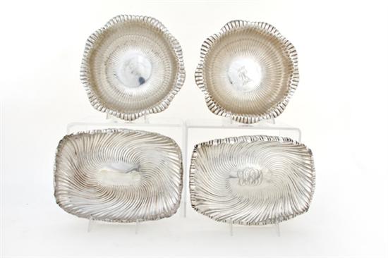Whiting fluted sterling serving