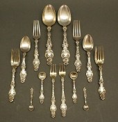 WHITING "LILY" STERLING FLATWA