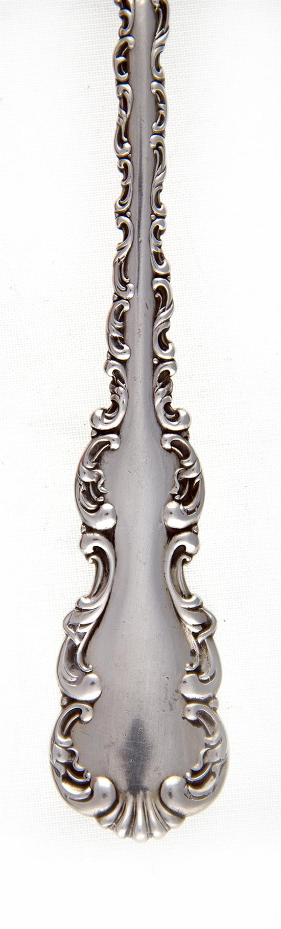 Whiting Louis XV pattern sterling