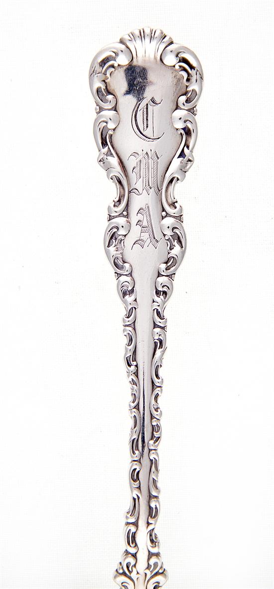 Whiting Louis XV pattern sterling