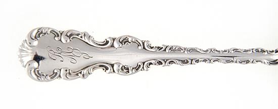 Whiting Louis XV pattern sterling