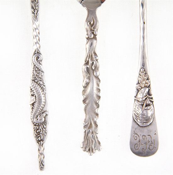 Whiting Seahorse and Oyster pattern