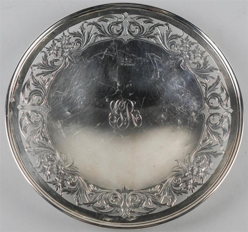 WHITING SILVER PIERCED BORDER