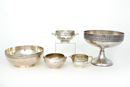 Whiting sterling bowl compote and