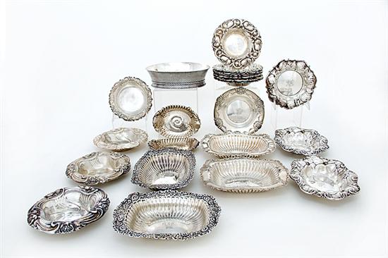 Whiting sterling bowls and dishes