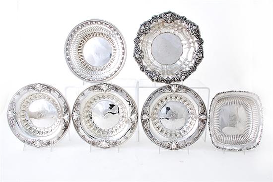 Whiting sterling bowls and
