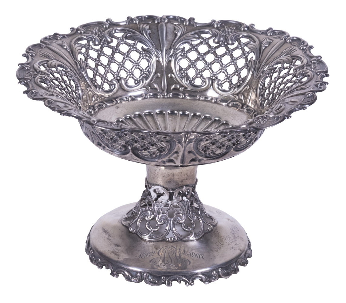 WHITING STERLING FRUIT BASKET