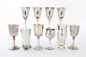 Whiting sterling goblets and b