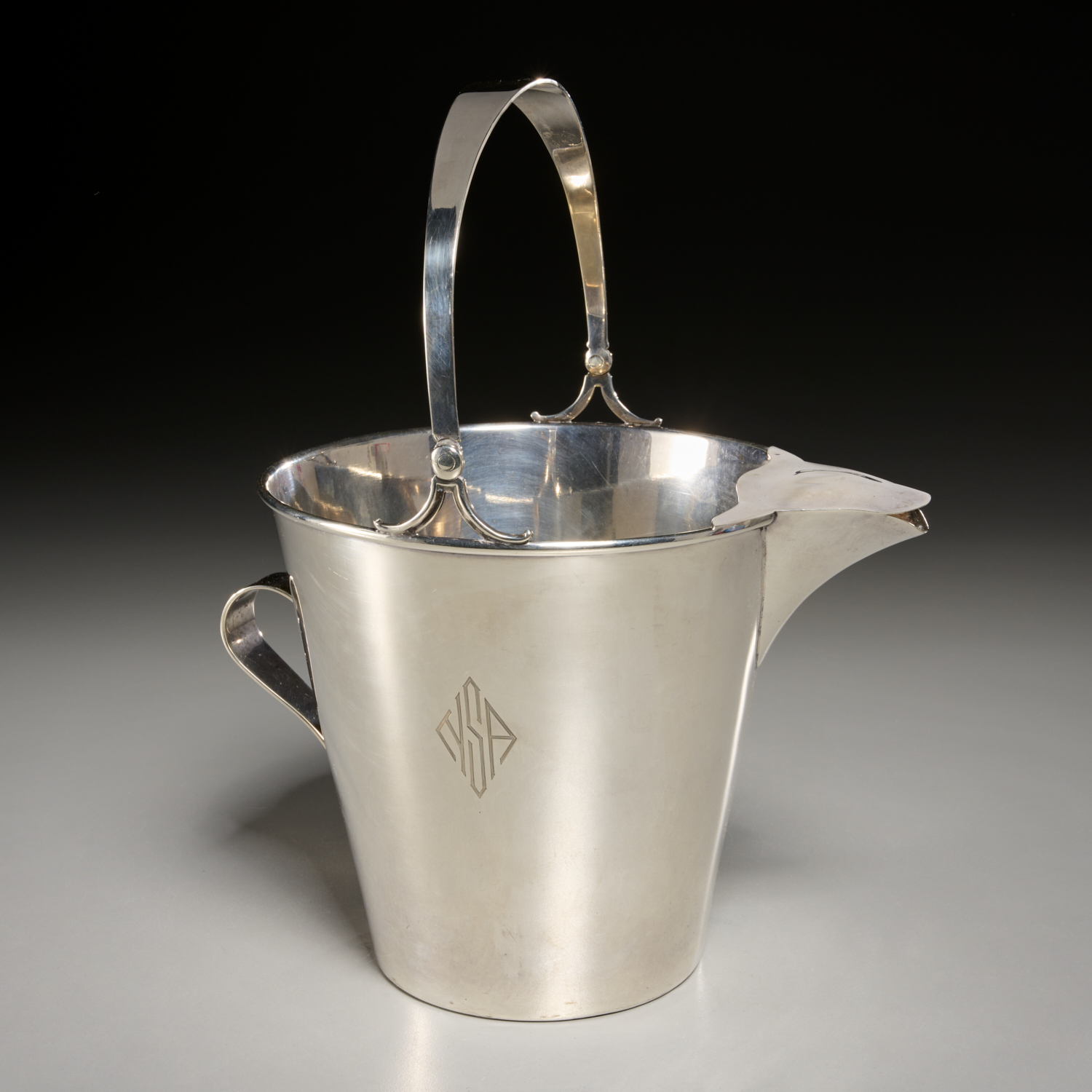 WHITING STERLING SILVER 'MILK PAIL'