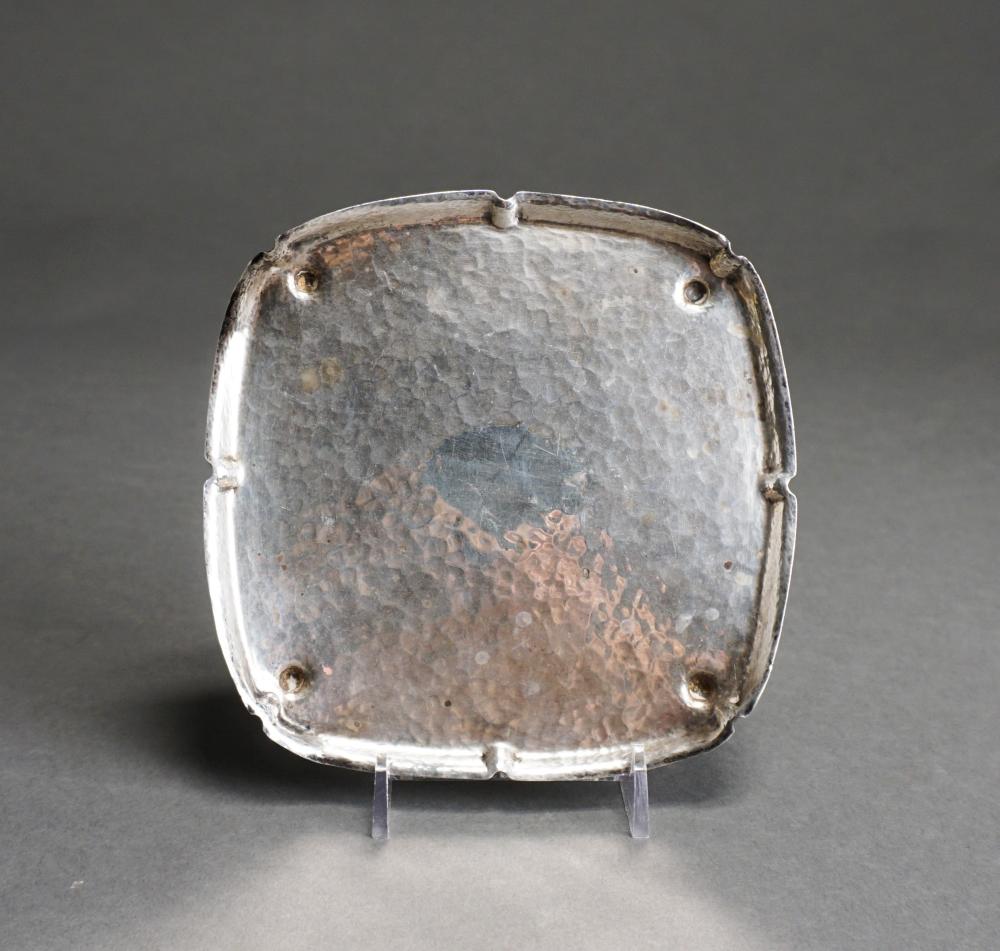 WHITING STERLING SQUARE SALVER,