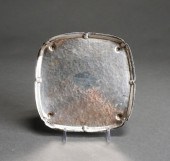 WHITING STERLING SQUARE SALVER