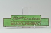 WHITMAN'S CHOCOLATE BRASS PLAQ