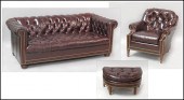 WHITTEMORE SHERILL RED LEATHER